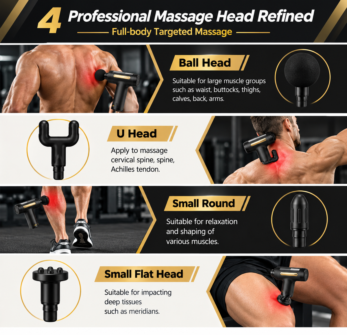 Blueidea Rechargeable Massage Gun